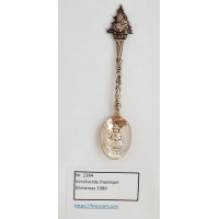 Verzilverde theelepel, Christmas 1989